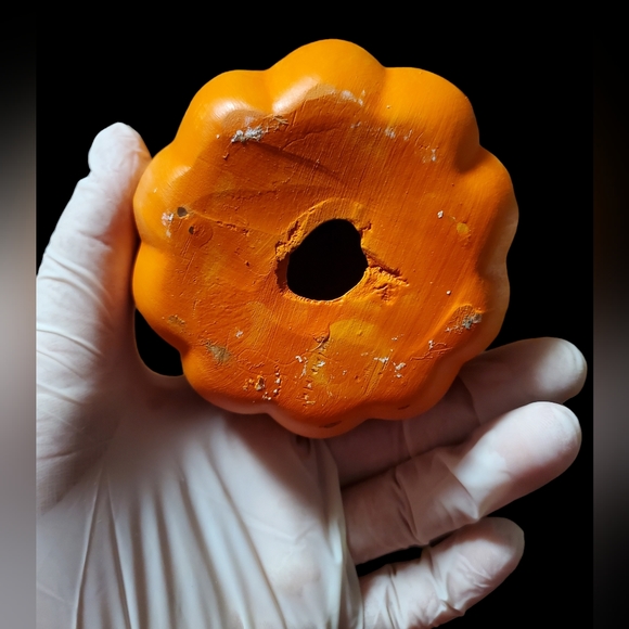 Two Handpainted Pumpkins Mandala Boho Fall Decor - Picture 2 of 9